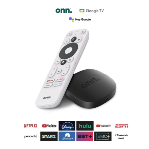 Onn Google TV Box 4k UHD Streaming Device