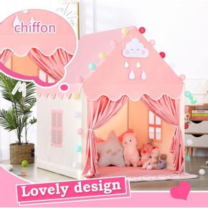 Princess Castle Play Tent for Girls