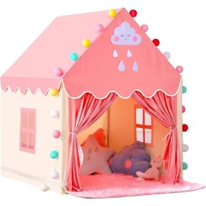 Princess Castle Play Tent for Girls
