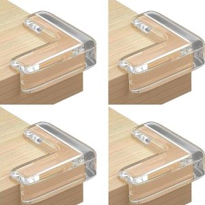 12pcs Clear Silicone Corner Protector