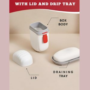 Portable Travel Soap Holder with Lid Portable Travel Soap Holder with Lid