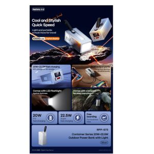 Remax RPP-673 Outdoor Power Bank